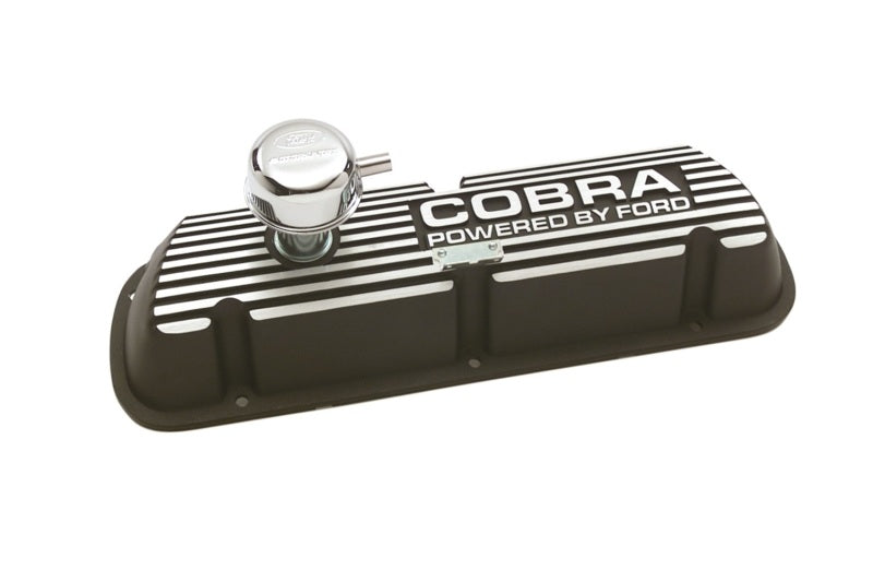 Ford SBF Blk Crinkle Valve Covers FRDM6582-A M-6582-A Photo - Unmounted