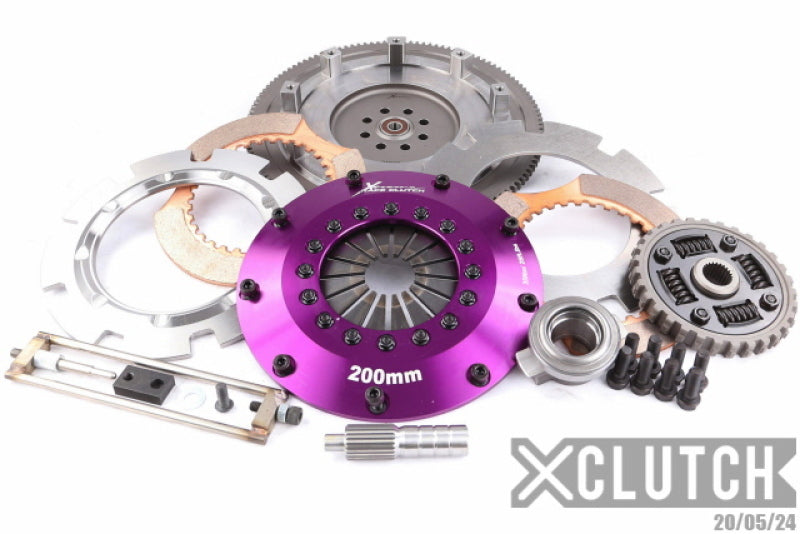 XCLUTCH 04-06 Subaru Baja Turbo 2.5L 8in Twin Sprung Ceramic Clutch Kit XKSU20520-2B XKSU20520-2B Photo - Primary