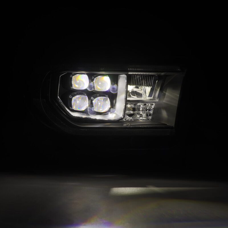 AlphaRex 07-13 Toyota Tundra / 08-17 Sequoia NOVA LED Proj HL Black w/Actv Light Seq. Sig + DRL 880818 880818 User 2