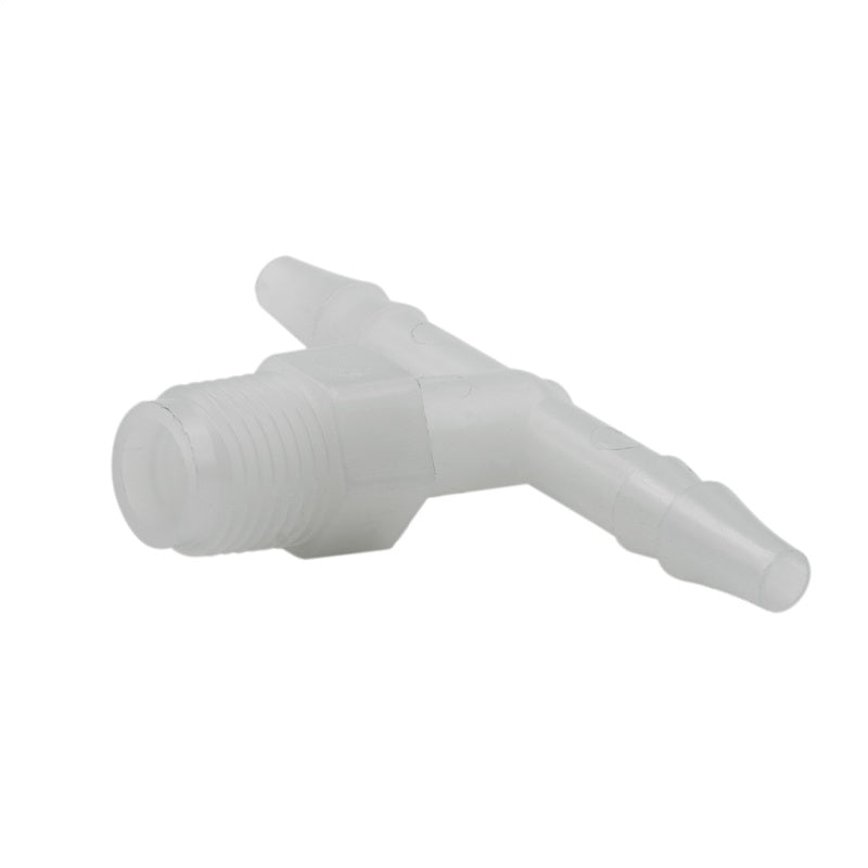 AutoMeter Fitting Tee 1/4in Hose to 1/8in NPT Male - Nylon 3276 3276 Photo - Primary