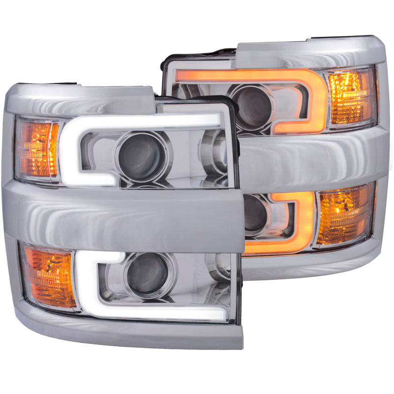Anzo Projector Headlights 15-17 Chevrolet Silverado 2500HD / 3500HD Chrome 111366 User 5