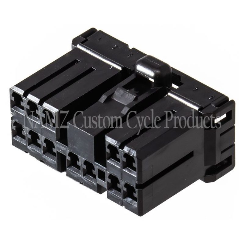 NAMZ AMP Multilock 12-Position Female Wire Plug Housing (HD 73164-96BK) NA-173851-2 NA-173851-2 Photo - Primary