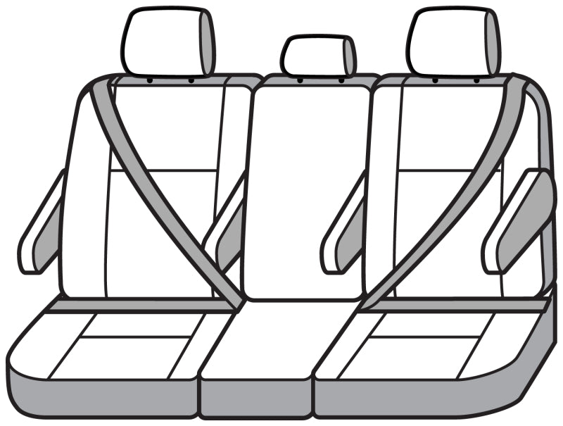 Covercraft 18-21 Honda Odyssey Carhartt Super Dux SeatSaver Custom Second Row Seat Covers - Black SSC8496COBK SSC8496COBK Photo - out of package