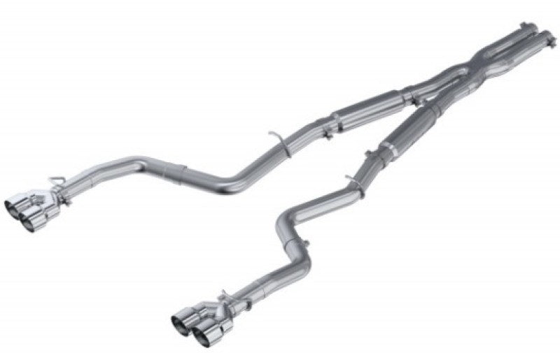 MBRP 15-16 Dodge Challenger RT 5.7L Aluminized Steel 3in Dual Rear Cat-back Quad Tips - Street S7115AL S7115AL User 1