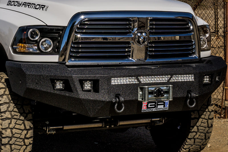 Body Armor 4x4 13-18 Dodge Ram 2500/3500 Eco Series Front Winch Bumper DG-19338 DG-19338 Photo - lifestyle view