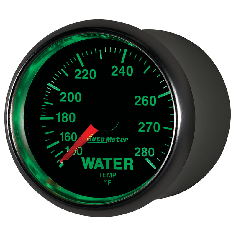 AutoMeter Gauge Water Temp 2-1/16in. 140-280 Deg. F Mechanical Gs 3831 3831 User 3