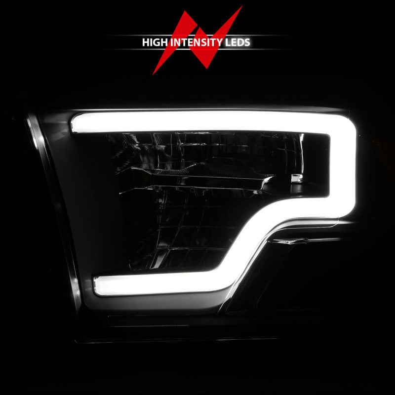 ANZO 2009-2020 Dodge Ram 1500 Full LED Square Projector Headlights w/ Chrome Housing Black Amber 111539 111539 User 5