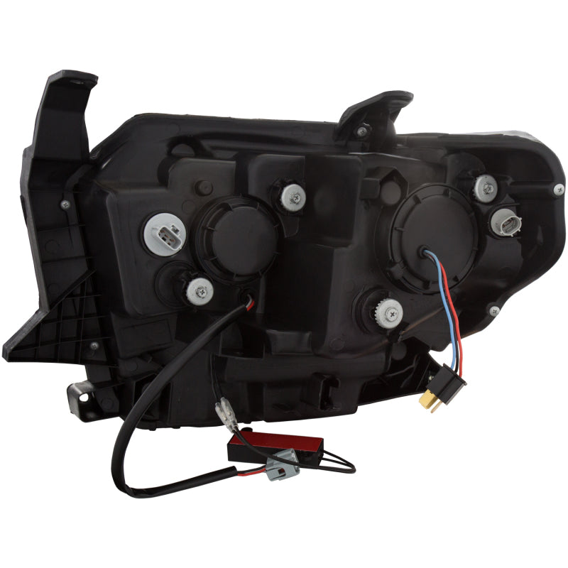 Anzo 2014-2015 Toyota Tundra Projector Headlights w/ U-Bar Chrome w/ DRL 111327 Photo - Unmounted