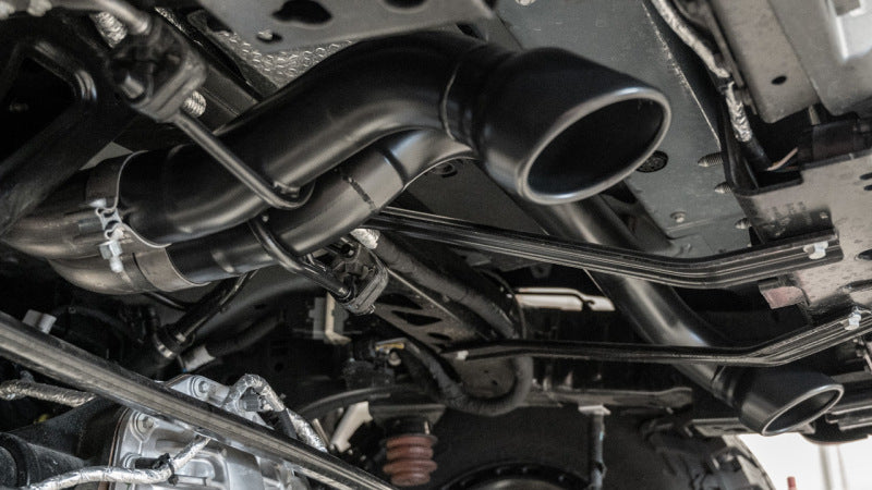 Borla 22-24 Ford Bronco Raptor V6 Turbo AT 2WD / 4WD ATAK Catback Exhaust w/ 4in Black Coated Tips 140934CB 140934CB User 2