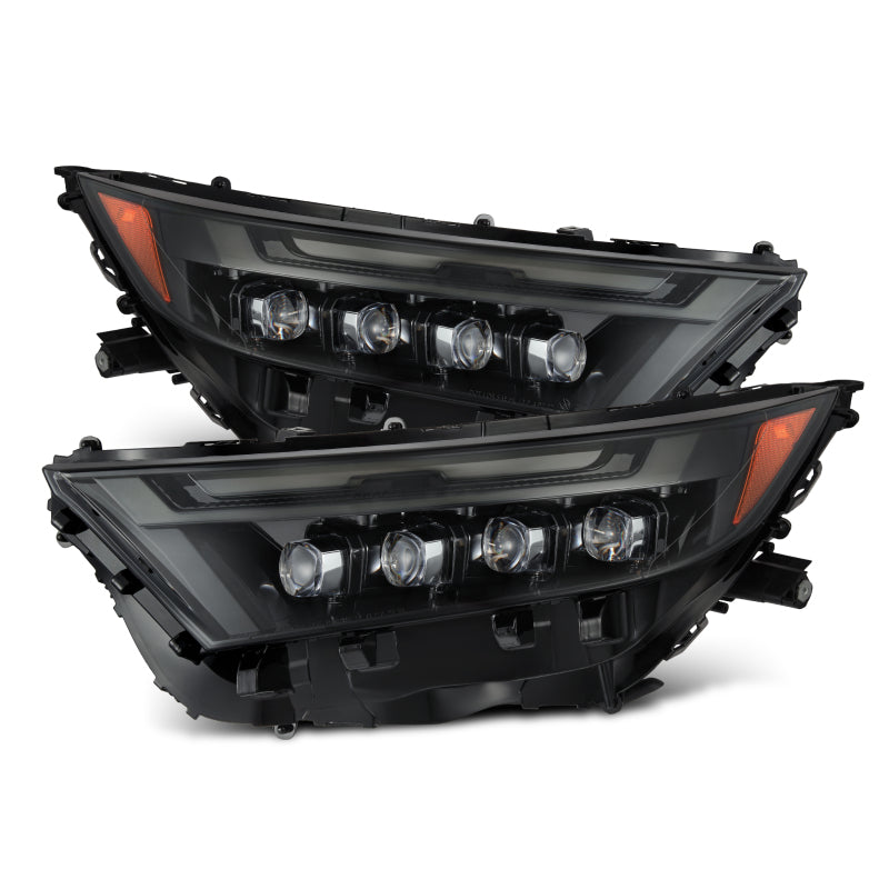 AlphaRex 19-23 Toyota RAV4 (High Trim) NOVA LED Projector Headlights Alpha-Black 880869 880869 Photo - Primary