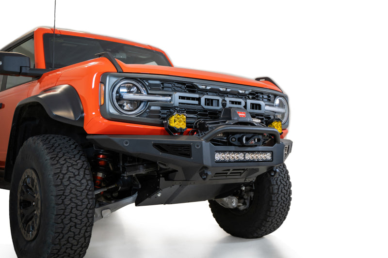 Addictive Desert Designs 22-23 Ford Bronco Raptor Rock Fighter Front Bumper F260181060103 F260181060103 Photo - Primary