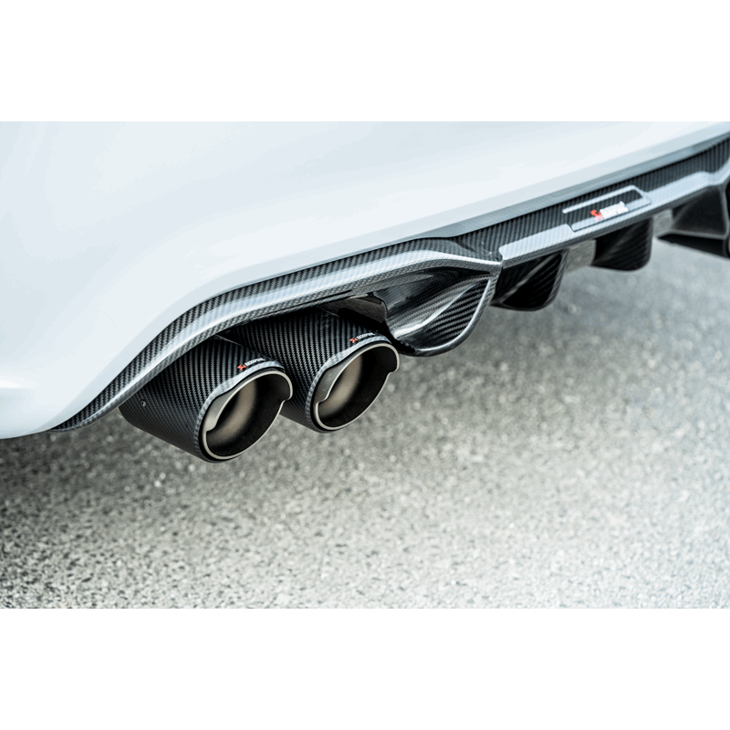 Akrapovic 2018+ BMW M2 Competition/M2 CS (F87N) Slip-On Line (Titanium) w/Carbon Fiber Tips S-BM/T/3H S-BM/T/3H Photo - Primary