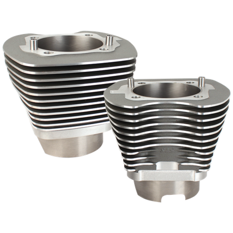 S&S Cycle 07-16 BT 4-1/8in Bore Cylinder Set For 124in & 124in Dish - Stone Gray 910-0494 910-0494 User 1
