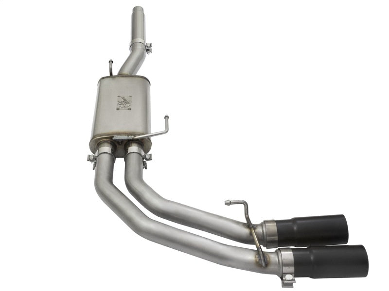 aFe Cat Back Exhaust Black - Ford F-150 04-08 49-43079-B Photo - Unmounted
