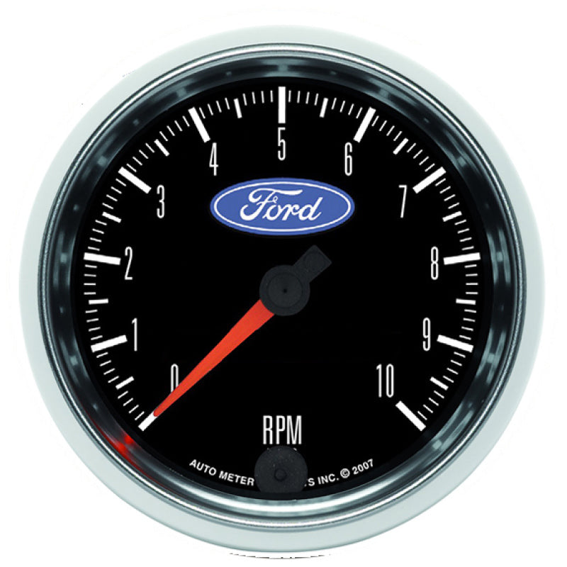 Autometer Ford 3-3/8in. 10K RPM In-Dash Tachometer Gauge 880826 880826 Photo - Primary