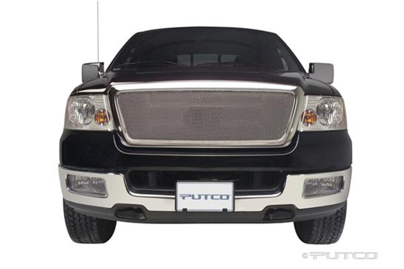 Putco 04-08 Ford F-150 LD Honeycomb (Excl Heritage)(Covering Logo) - Bolt on Liquid Mesh Grilles 99142 99142 Photo - Primary