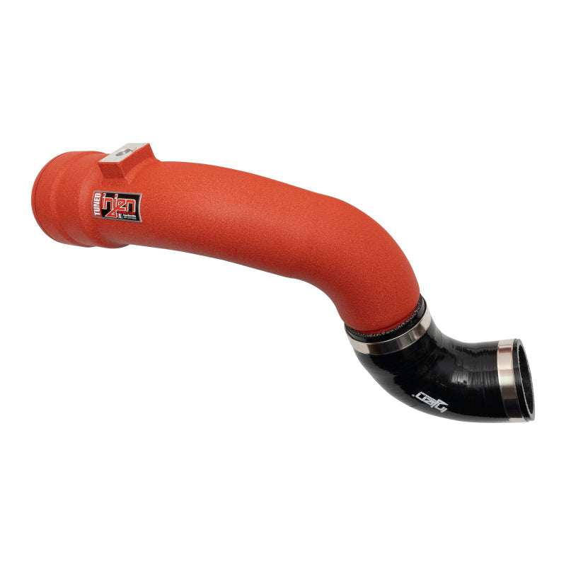 Injen 17-22 Ford F250/F/350/F-450/F-550 V8-6.7L Turbo Diesel Wrnkl Red Intercooler Cold Side Piping SES9004ICPCWR SES9004ICPCWR Photo - Primary