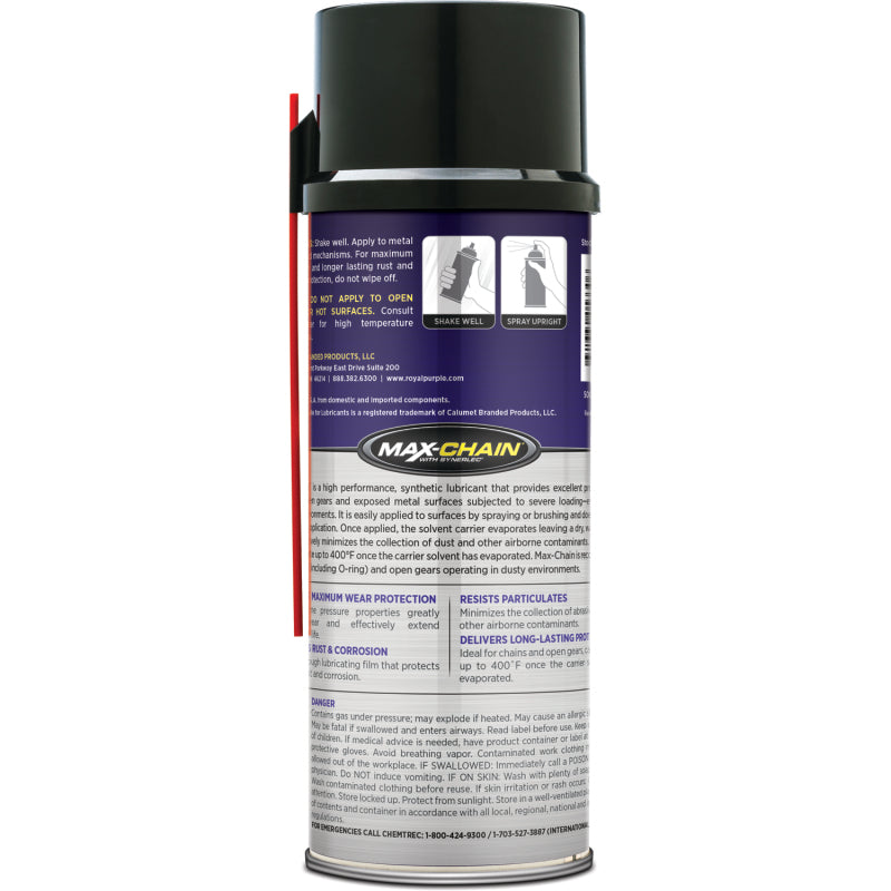 Royal Purple Max-Chain Synthetic Chain Lubricant - 11oz 12330 12330 User 1
