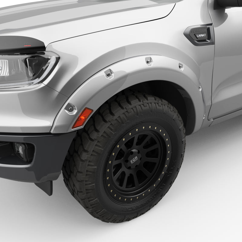 EGR 19-22 Ford Ranger Painted To Code Ingot Traditional Bolt-On Look Fender Flares Silver Set Of 4 793554-UX 793554-UX User 1