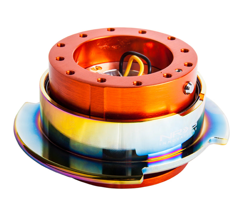 NRG Quick Release Gen 2.5 - Orange Body / Neochrome Ring SRK-250OR/MC SRK-250OR/MC Photo - Primary