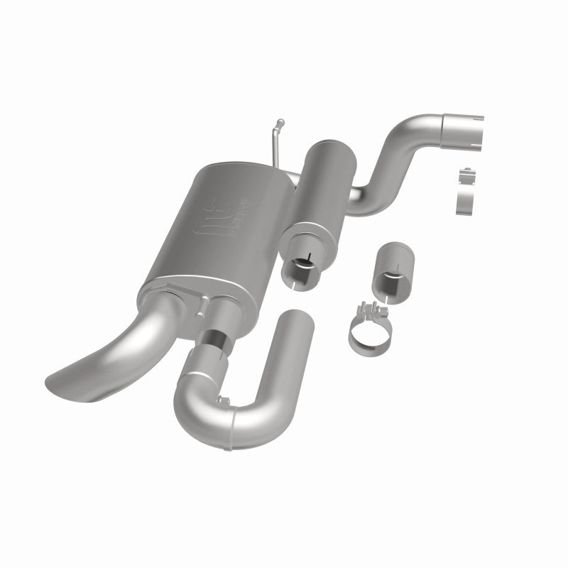 Magnaflow 18-23 Jeep Wrangler JL 2.0L/3.6L Overland Series Axle-Back Exhaust 19620 19620 360 Degree Image Set