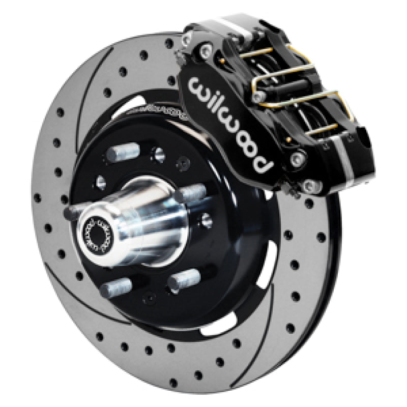 Wilwood 55-57 Chevy Bel Air Dynapro 4 Kit, 5 x 4.50in/4.75in Hub - D&S 140-16907-D 140-16907-D User 1