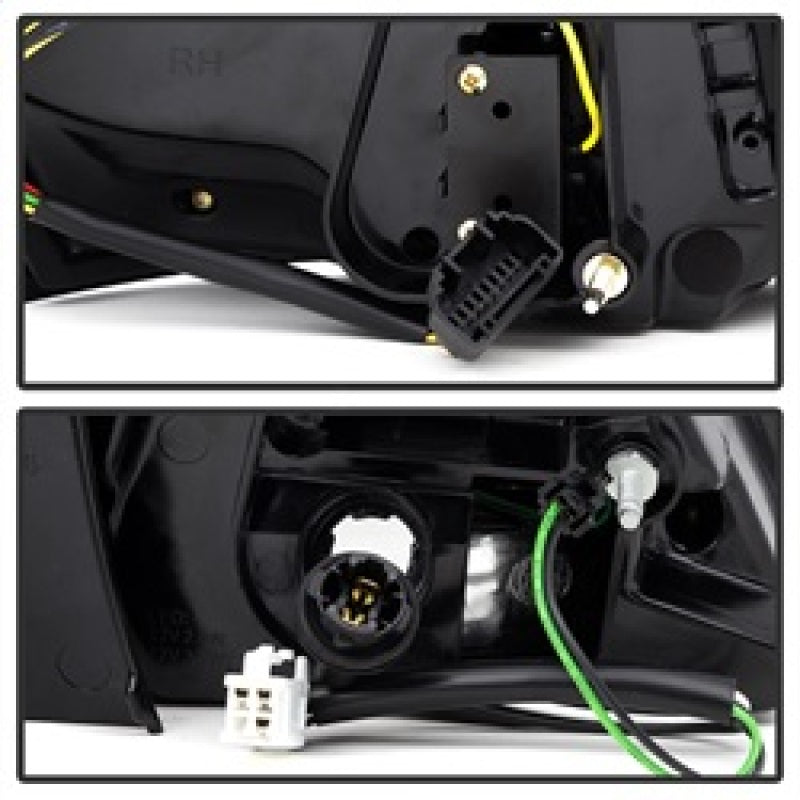 Spyder 07-11 Lexus GS 350 LED Tail Lights Black ALT-YD-LGS06-LED-BK 5082596 5082596 Photo - Unmounted