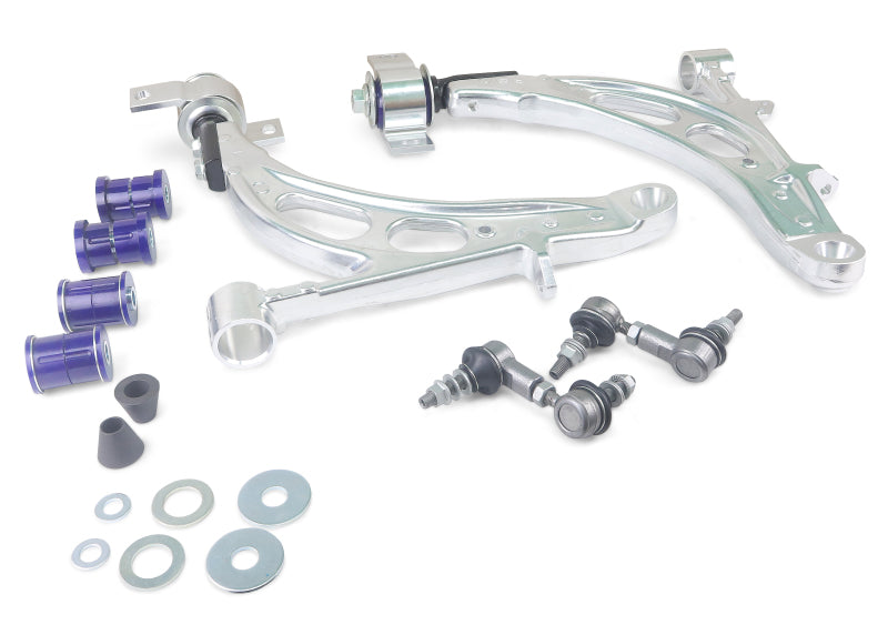 Superpro 02-05 Subaru Impreza WRX / 04-06 WRX STI Front Lower Alloy Control Arm Kit ALOY0020K ALOY0020K Photo - out of package