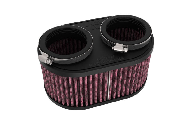 K&N Engineering K&N 2-1/8in DUAL FLG 6-1/4 X 4inOD 3inH Universal Clamp-On Air Filter RU-3510 RU-3510 Photo - lifestyle view