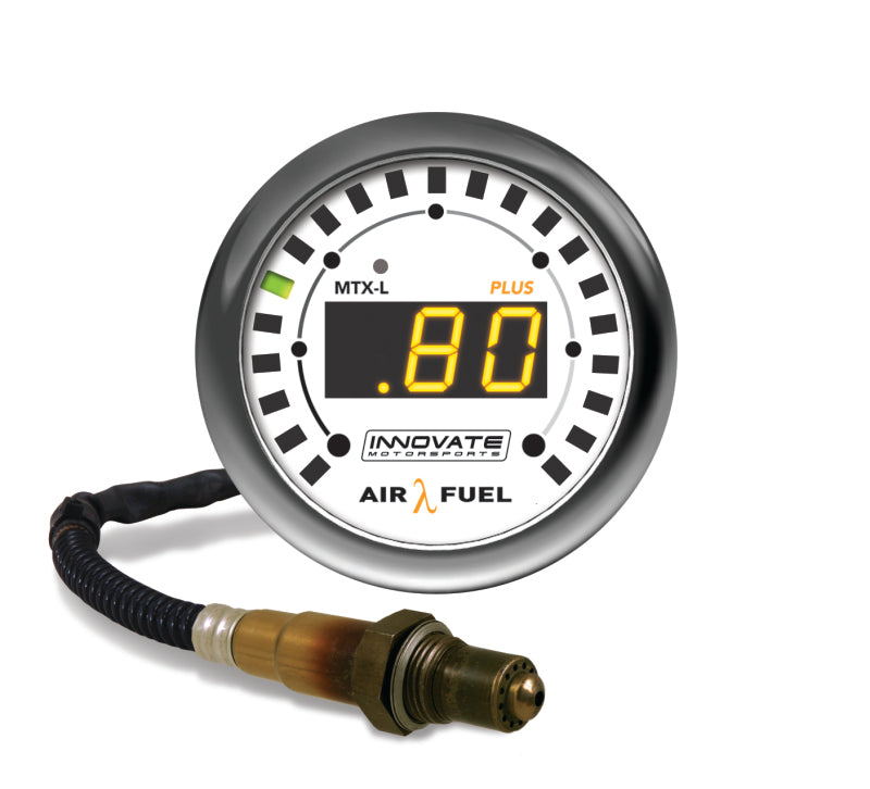 Innovate Motorsports MTX-L PLUS: Digital Air/Fuel Ratio Gauge Kit, 8 ft., w/O2 Sensor 3918 Photo - out of package