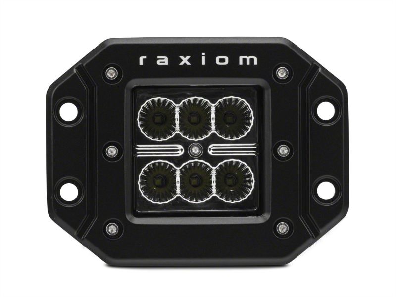 Raxiom 3-In Flush Mount 6-LED Off Road Light Flood Beam Universal (Some Adaptation May Be Required) J106729 J106729 Photo - Close Up