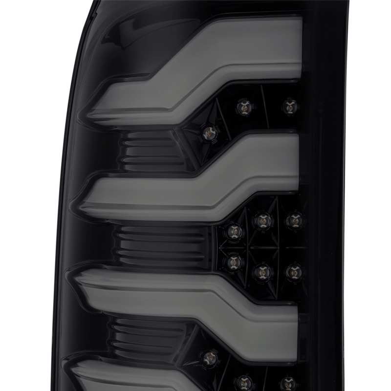 AlphaRex 14-18 GMC Sierra 1500 PRO-Series LED Tail Lights Jet Black 630010 630010 User 1