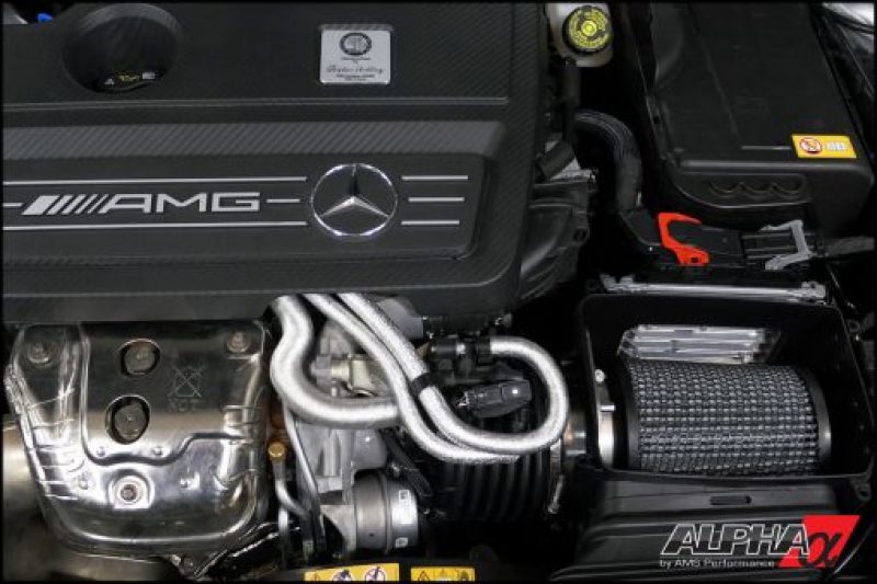 AMS Performance 14-18 Mercedes-Benz CLA 45 AMG 2.0T Alpha Intake System w/Carbon Fiber Duct & Lid ALP.19.08.0004-1 ALP.19.08.0004-1 Photo - Primary
