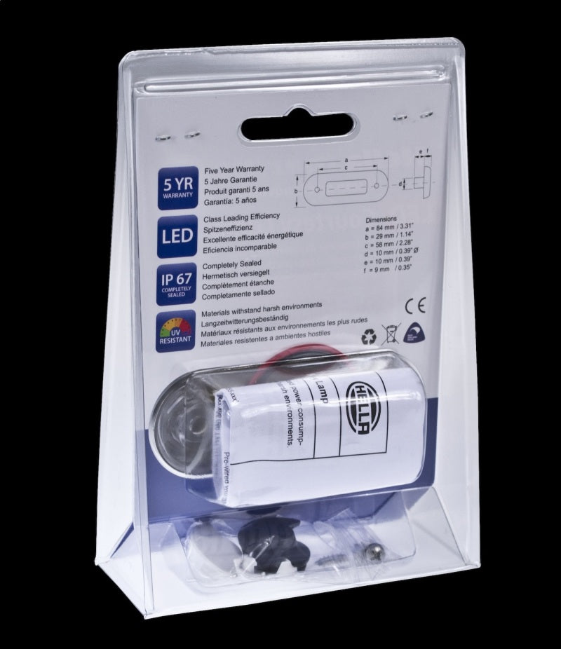 Hella Courtesy Lamp Red Md12/24 Ss Sim 2Xt 980869501 980869501 Photo - Unmounted