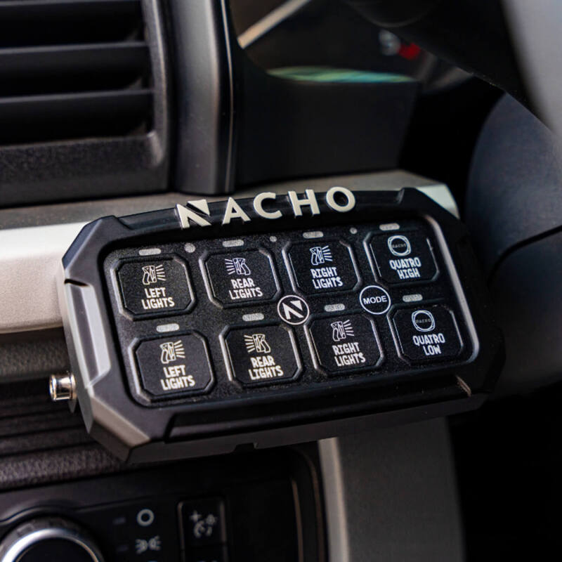 ARB Nacho 8-Switch Auxiliary Accessory Control System NAC11SW NAC11SW Photo - Mounted
