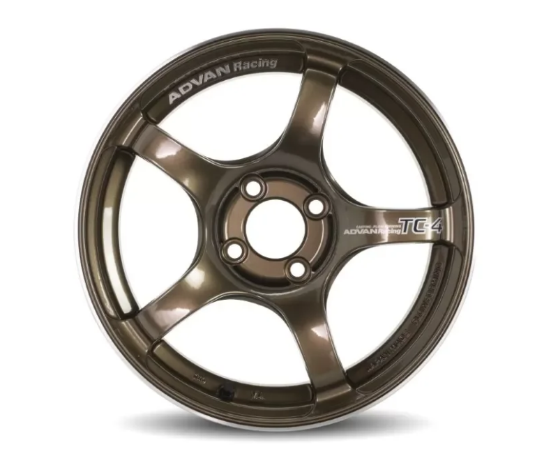 Advan TC4 15x8 +38 4-100 Umber Bronze Metallic And Ring *Min Order Qty of 20* YAD5G35AUAR YAD5G35AUAR User 1