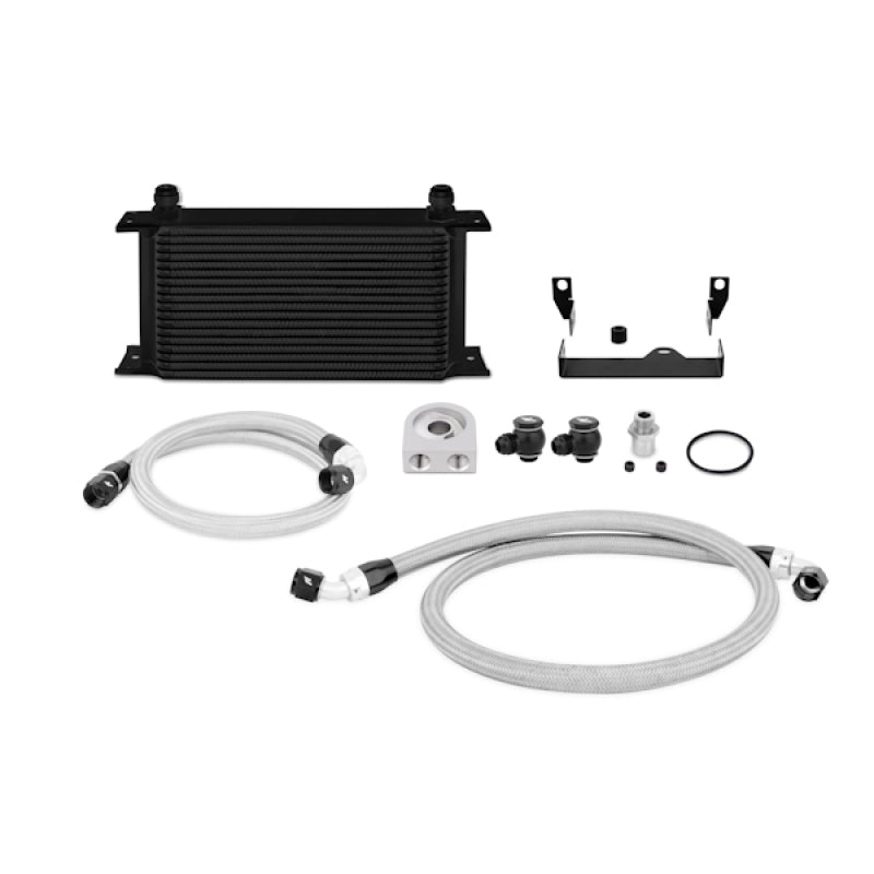 Mishimoto Oil Cooler Kit Black 2006-2007 Subaru WRX/STi MMOC-WRX-06BK Photo - Primary