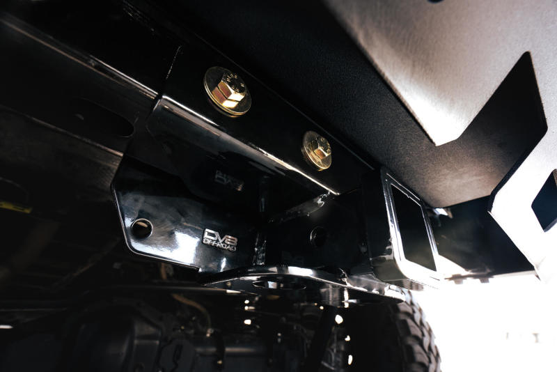 DV8 Offroad 07-21 Jeep Wrangler (JK/JL) Bolt-On Hitch w/o Lights AHJP-02 AHJP-02 Photo - Mounted
