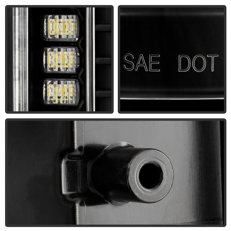 SPYDER Apex 20-21 Ford F250 SD (LED Model Only) LED Tail Lights - Black (ALT-YD-FS20LEDBS-LED-BK) 5088642 5088642 User 4