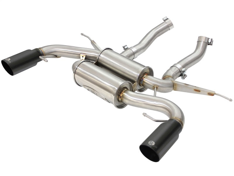 aFe MACH Force-Xp 2-1/2in 304 Stainless Steel Axle-Back Exhaust System w/B 49-36327-B Photo - Primary
