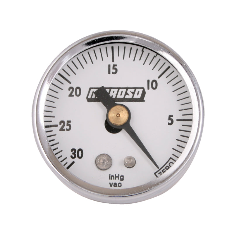 Moroso Vacuum Gauge, 1.5" DIA, 0-30 IN 89610 Photo - Primary