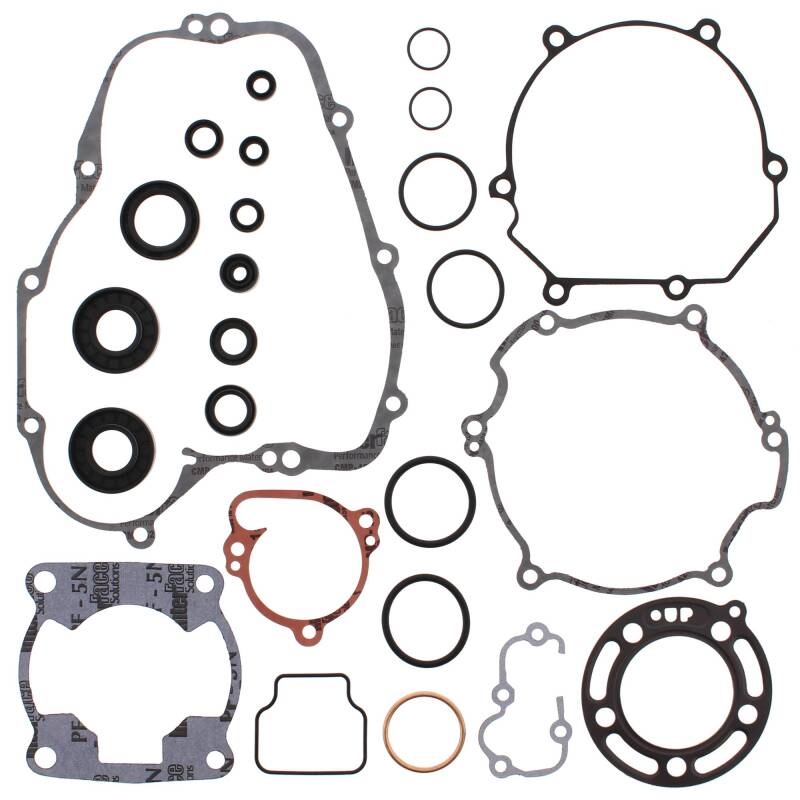 Vertex Pistons Vertex Gaskets 06-13 Kawasaki KX100 Complete Gasket Kit w/ Oil Seals 811418 811418 Photo - Primary