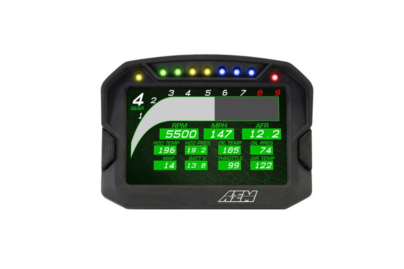 AEM CD-5G Carbon Digital Dash Display w/ Interal 10Hz GPS & Antenna 30-5602 30-5602 Photo - out of package