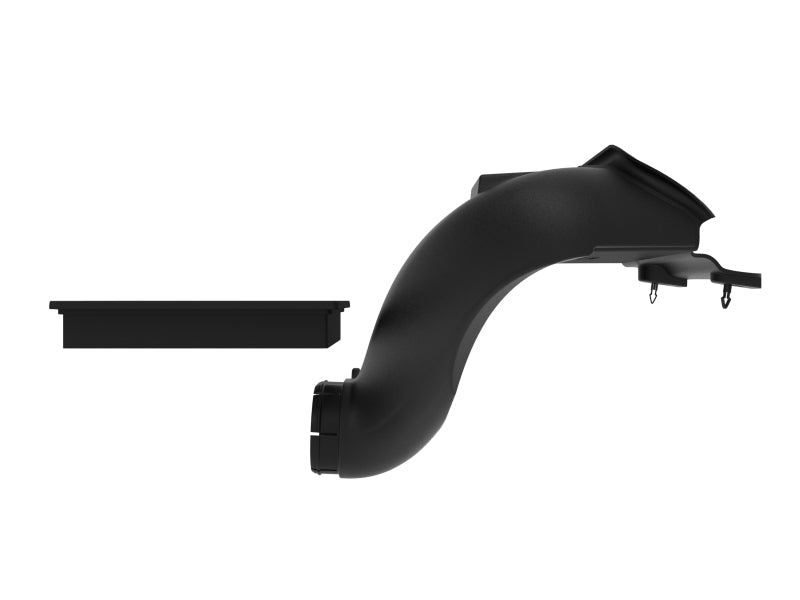 aFe 21-24 Ford F-150 V6/V8 Dynamic Air Scoop w/ Pro DRY S Filter (D.A.S. PLUS) 55-11001D 55-11001D Photo - Unmounted