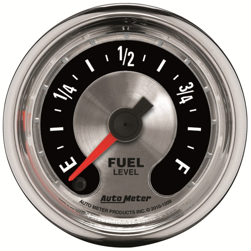 Autometer Gauge, Fuel Level, 2 1/16", Programmable, American Muscle 1209 Photo - Primary