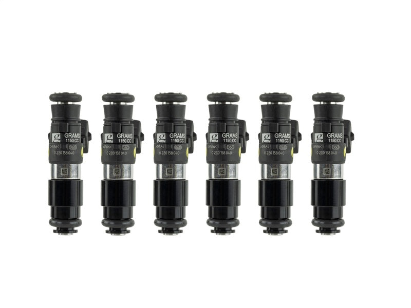 Grams Performance Nissan R32/R34/RB26DETT (Top Feed Only 11mm) 1150cc Fuel Injectors (Set of 6) G2-1150-0704 G2-1150-0704 Photo - Primary