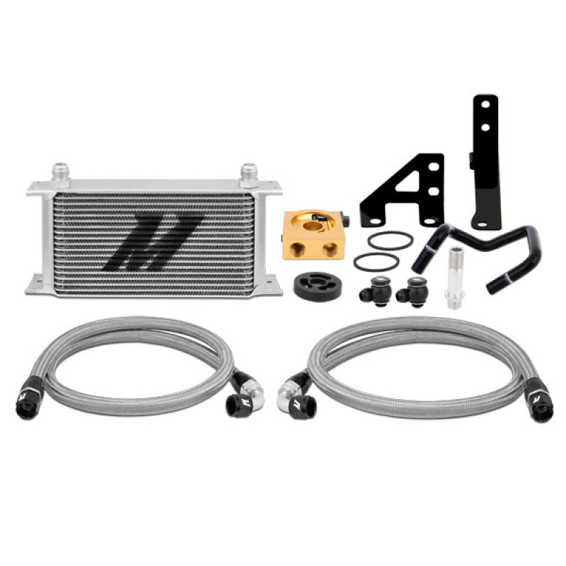 Mishimoto Thermostatic Silver Oil Cooler Kit - Subaru WRX 2015+ MMOC-WRX-15T Photo - Primary