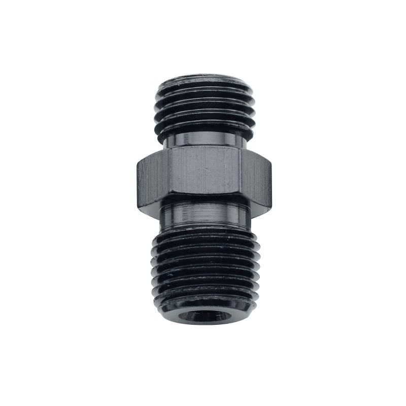 Fragola -3AN x 1/8 NPT Nitrous Flare Jet x NPT Adapter - Black 481703-BL 481703-BL Photo - Primary