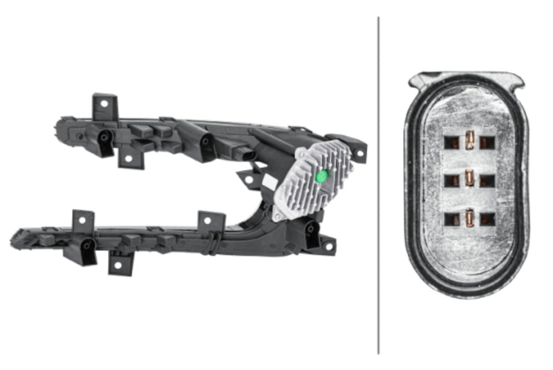 Hella 2015-2019 Volkswagen e-Golf Daytime Running Light Right 354843181 354843181 Photo - Primary