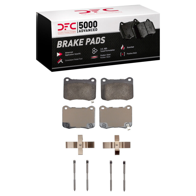 DFC DFC 5000 Advanced Low Met Brake Pads Brakes, Rotors & Pads Brake Pads - OE main image